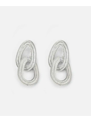 İpekyol İç içe geçmiş dokulu küpe IW6260068099122