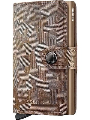 Secrid Miniwallet Jungle Kartlık Cüzdan, Bej