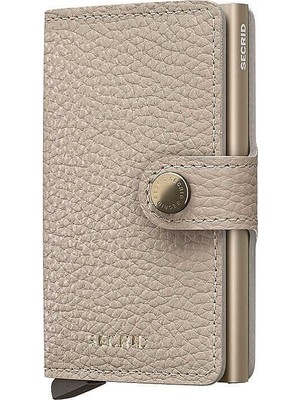 Secrid Miniwallet Pebble Kartlık Cüzdan, Bej