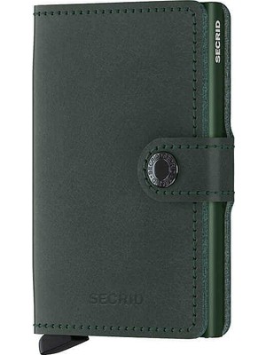 Secrid Miniwallet Original Kartlık Cüzdan, Yeşil