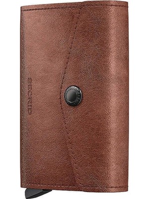 Secrid Envelope Wallet Vintage Kartlık Cüzdan, Açık Kahve