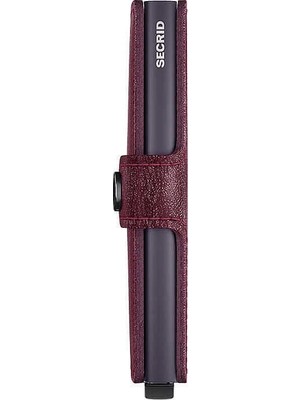 Secrid Miniwallet Original Kartlık Cüzdan, Bordo