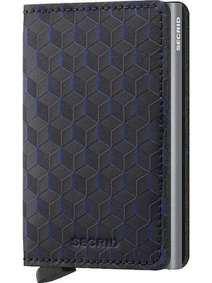 Secrid Slimwallet Optical Kartlık Cüzdan, Siyah-Titanyum