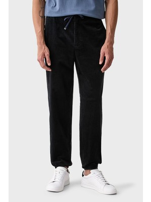 Armani Exchange Pamuklu Regular Fit Lastikli Paça Kadife Pantolon Erkek Pantolon XM003304 AF27114 UB101
