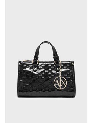 Armani Exchange Logolu Çıkarılabilir Askılı Çanta Kadın Çanta XW000928 AF26968 UC001