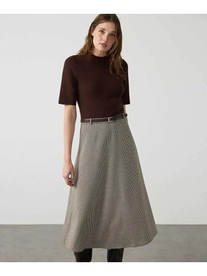 Miss İpekyol Çift Parça Görünüm Midi Elbise IW6260002111074