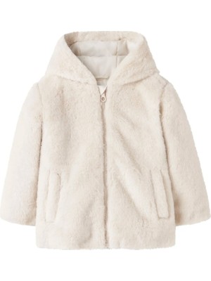 Name It Bej Kız Çocuk Mont 13241682 Nmfmıla Jacket W Hood Pb