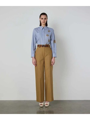 Machka Wıde Leg Gabardin Pantolon MS1260003006023