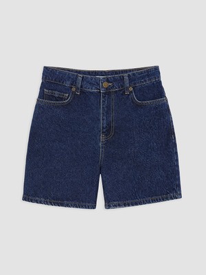Lc Waikiki Yeni Sezon Lacivert Regular Fit Kadın Jean Şort