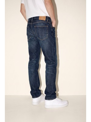 JSCO Erkek Normal Kesim Beş Cepli Düz Paça Denim Jean Pantolon