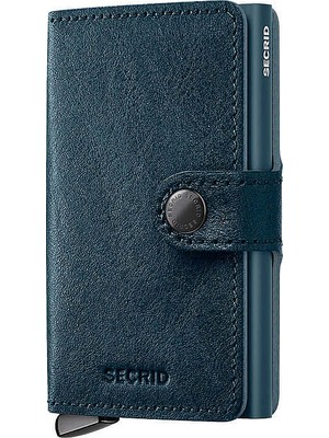 Secrid Premium Miniwallet+ Basco Kartlık Cüzdan, Pet.mavi