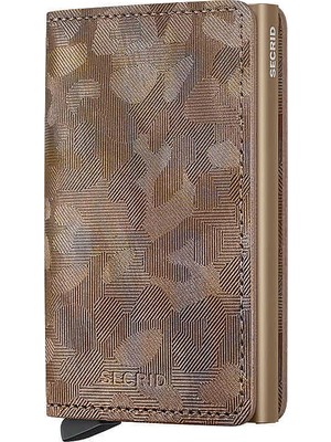 Secrid Slimwallet Jungle Kartlık Cüzdan, Bej