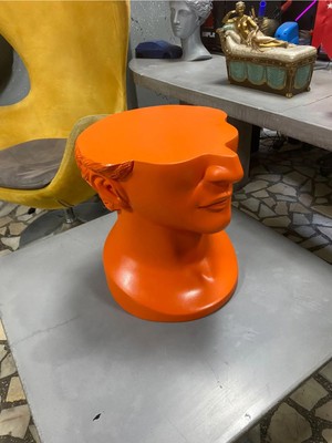 Marvielle Modern Dekoratif Fiber Büst Sehpa - Yan Sehpa