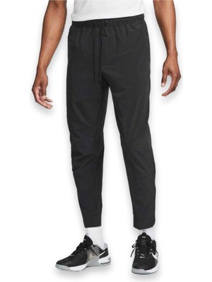 Nike FB7548 Nike Unlimited Dri-Fit Zippered Cuff Versatile Pants Siyah Erkek Pantolon