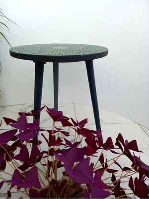 Marvielle Zümrüt Yeşili Cam Mozaik 45X50 cm - Yan Sehpa
