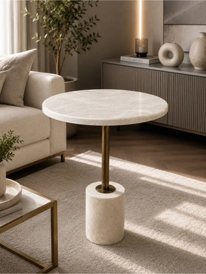 Marvielle Bronz Metal 45 cm 60 cm - Yan Sehpa