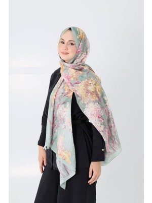 Mint Loryan Scarf Diamond Pıtırcık Şal
