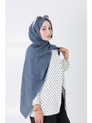 Kot Mavi Loryan Scarf Ilgın Lumina Şal