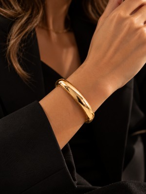 Adata Jewelry Vıp Liva Kelepçe Bileklik Gold