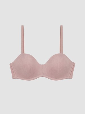 Lc Waikiki Yeni Sezon Pembe Balenli Dolgusuz Straplez Sütyen