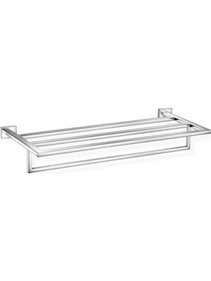 Marvielle Raflı Havluluk, 1.9ø - Krom - Banyo Askısı