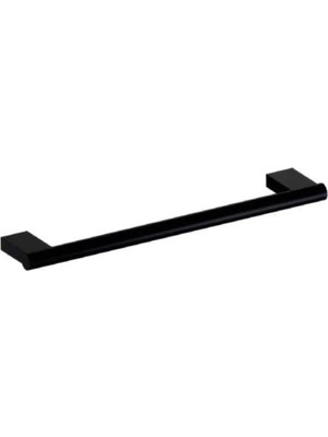 Marvielle Uzun Havluluk, 35 cm - Mat Siyah - Banyo Askısı