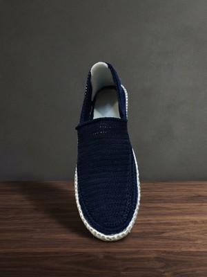 Orifkozmo %100 El Yapımı El Örgüsü Erkek Espadril & Hafif Casual Yazlık Ayakkabı