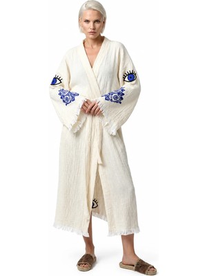 BRANDSMITHS Natural Mystic Eye Kimono