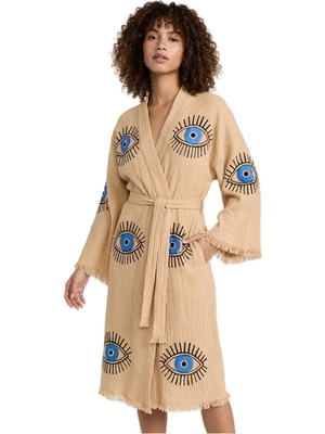 BRANDSMITHS Beige Visionguard Kimono