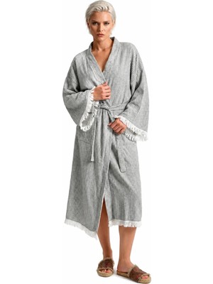 BRANDSMITHS Lune Grey Kimono