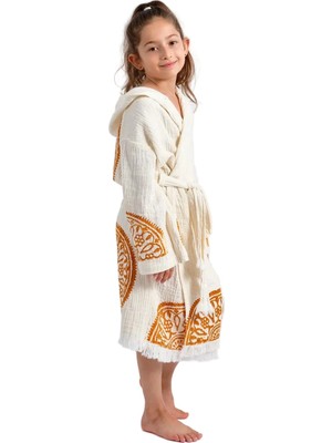 BRANDSMITHS Çocuk Mandala Eye Kimono