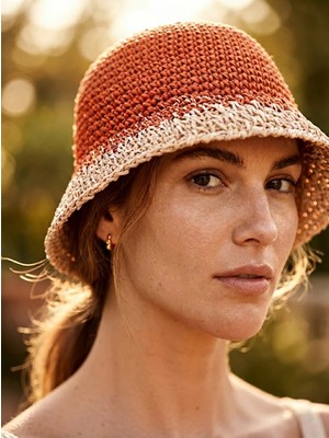 BRANDSMITHS Coral Sunset Hat