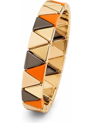 BRANDSMITHS Terracotta Mosaic Bileklik
