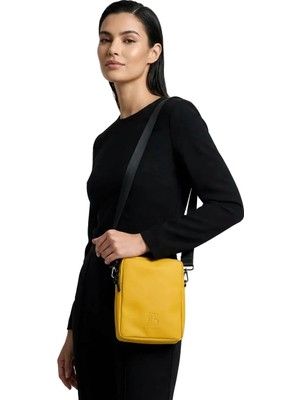 BRANDSMITHS Mustard Glow Elegant Omuz Çantası