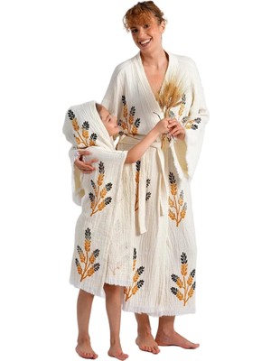 BRANDSMITHS Golden Wheat Anne Çocuk Kimono Panço