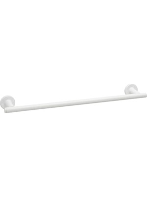 Marvielle Duvara Montajlı Uzun Havluluk Beyaz 32 cm - Banyo Askısı