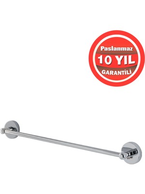Marvielle Paslanmaz Pirinç Karaca 40 cm Uzun Havluluk - Banyo Askısı