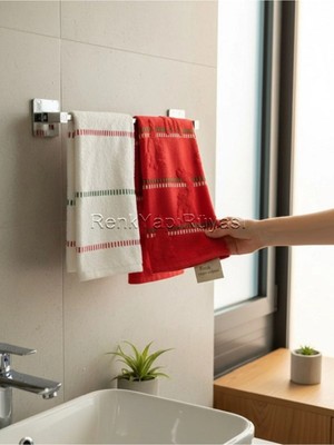 Marvielle Uzun Havluluk Mutfak Banyo Için - Banyo Askısı