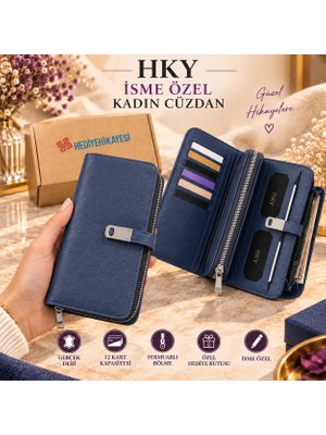 Hky Çok Kullanışlı Büyük Boy Kadın Cüzdan