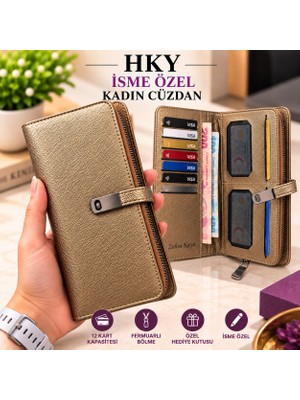 Hky Çok Kullanışlı Büyük Boy Kadın Cüzdan