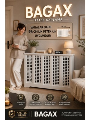 Marvielle Truva Model Beyaz Renk Petek Kaplama - Dresuar