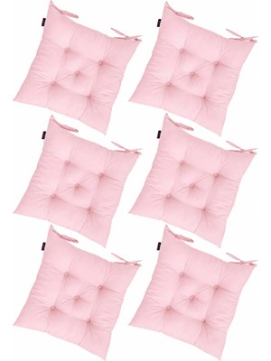 Marvielle Pofidik Kare Pembe 40X40CM - Sandalye Minderi
