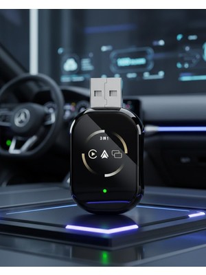 Medsa Kablosuz Carplay ve Android Auto Adaptörü Tak Çalıştır Kullanım - MDSANR4769-7491