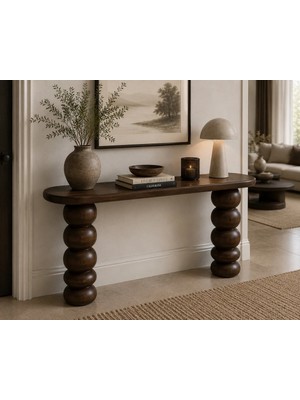 Marvielle El Yapımı Masif Ihlamur Ağacı 150X38X85 cm - Dresuar