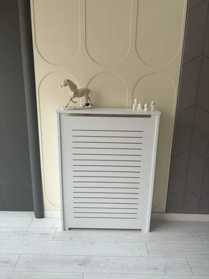 Marvielle Teak-Beyaz Petek Önü Kaplama 76 Lık - Dresuar