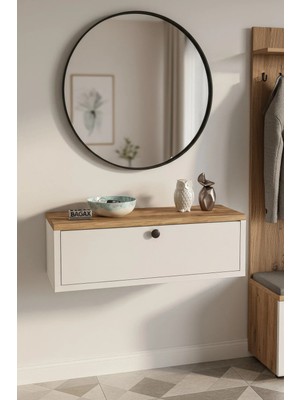 Marvielle Modern Tek Kapaklı Dekoratif 60 cm - Dresuar