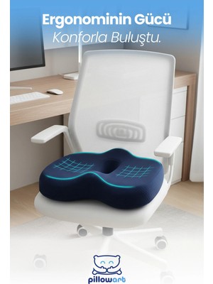 Maison Luré Sandalye Minderi Yeni Nesil Visco Oturma Minderi Kuyruk Sokumu