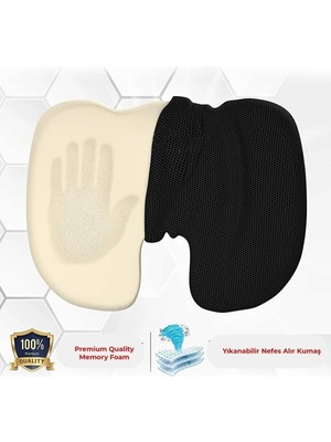 Maison Luré Sandalye Minderi Visko Oturma Minderi Ortopedik Oturma Simidi Yastığı