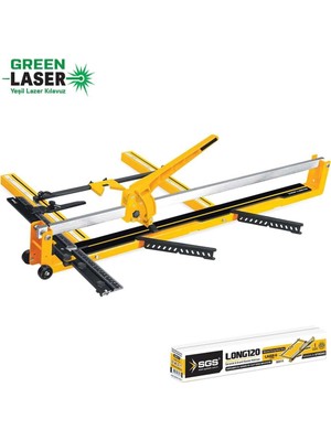 aklow akyoleticaret Sgs 111 LONG120 Seramik Granit Fayans Kesme Makinası 120 cm Lazerli