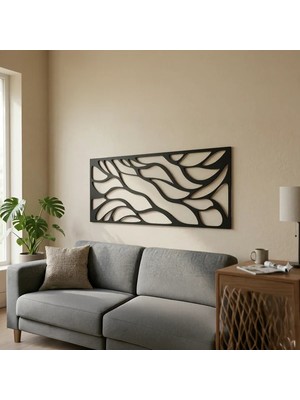 Just Cheap Store Soyut Desenli Duvar Tablosu Mdf Lazer Kesim Modern Minimal Estetik Duvar Süsü